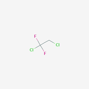 molecular formula C2H2Cl2F2 B158981 1,2-二氯-1,1-二氟乙烷 CAS No. 1649-08-7