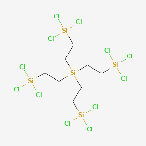 molecular formula C8H16Cl12Si5 B1589810 四(三氯甲硅烷基)硅烷 CAS No. 67776-46-9