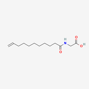molecular formula C13H23NO3 B1589814 十一碳酰甘氨酸 CAS No. 54301-26-7