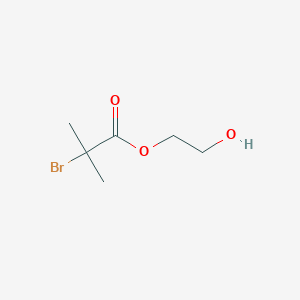molecular formula C6H11BrO3 B1589816 2-羟乙基-2-溴异丁酸酯 CAS No. 189324-13-8