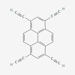 molecular formula C24H10 B1589817 1,3,6,8-Tetraethynylpyrene CAS No. 870259-02-2