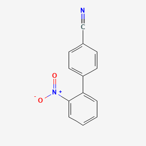 molecular formula C13H8N2O2 B1589824 4-Cyano-2'-nitrobiphenyl CAS No. 75898-34-9