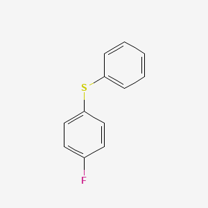 molecular formula C12H9FS B1589844 4-Fluoro diphenyl sulfide CAS No. 330-85-8