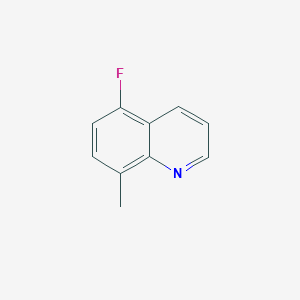 molecular formula C10H8FN B1589879 5-Fluoro-8-methylquinoline CAS No. 88474-18-4