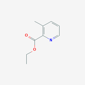 molecular formula C9H11NO2 B1589886 3-甲基吡啶-2-羧酸乙酯 CAS No. 58997-10-7