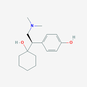 molecular formula C16H25NO2 B015899 (-)-O-去甲基文拉法辛 CAS No. 142761-11-3