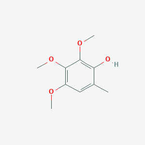 molecular formula C10H14O4 B1589905 2,3,4-三甲氧基-6-甲基苯酚 CAS No. 39068-88-7