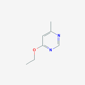 molecular formula C7H10N2O B1589908 4-乙氧基-6-甲基嘧啶 CAS No. 4718-50-7