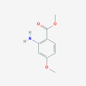 molecular formula C9H11NO3 B1589918 2-氨基-4-甲氧基苯甲酸甲酯 CAS No. 50413-30-4