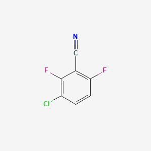 molecular formula C7H2ClF2N B1589925 3-Chloro-2,6-difluorobenzonitrile CAS No. 86225-73-2