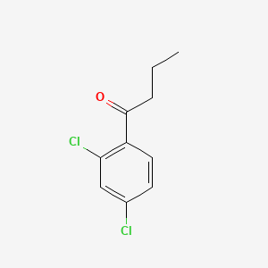 molecular formula C10H10Cl2O B1589926 2',4'-Dichlorobutyrophenone CAS No. 66353-47-7