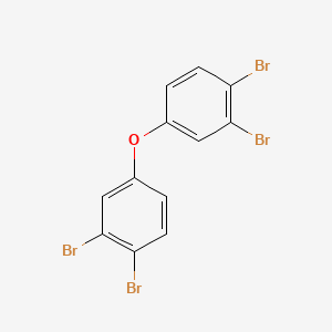 molecular formula C12H6Br4O B1589928 3,3',4,4'-Tetrabromodiphenyl ether CAS No. 93703-48-1
