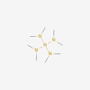molecular formula C8H24Si5 B1589931 Tetrakis(dimethylsilyl)silane CAS No. 2003-85-2