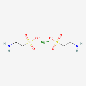 molecular formula C4H12MgN2O6S2 B1589936 Magnesium taurate CAS No. 334824-43-0