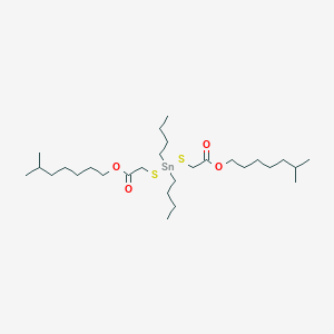molecular formula C28H56O4S2Sn B1589943 Dibutyltin-bis(isooctylthioglycolate) CAS No. 25168-24-5