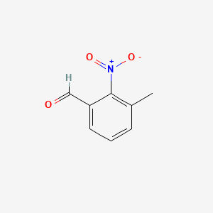 molecular formula C8H7NO3 B1589944 3-甲基-2-硝基苯甲醛 CAS No. 5858-27-5