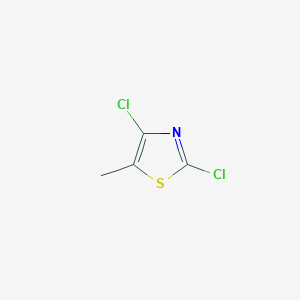 molecular formula C4H3Cl2NS B1589946 2,4-二氯-5-甲基噻唑 CAS No. 105315-39-7