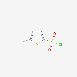 molecular formula C5H5ClO2S2 B1589963 5-Methylthiophene-2-sulfonyl chloride CAS No. 55854-45-0