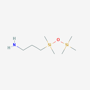 molecular formula C8H23NOSi2 B1589968 3-氨基丙基五甲基二硅氧烷 CAS No. 23029-21-2