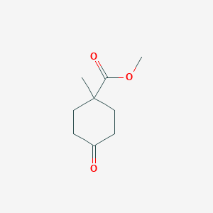 molecular formula C9H14O3 B1589985 Methyl 1-methyl-4-oxocyclohexanecarboxylate CAS No. 37480-41-4