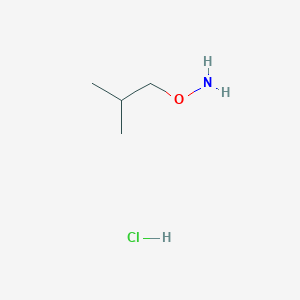 molecular formula C4H12ClNO B1589991 O-异丁基羟胺盐酸盐 CAS No. 6084-58-8