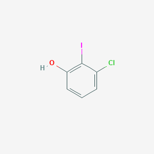 molecular formula C6H4ClIO B1589992 3-氯-2-碘酚 CAS No. 858854-82-7