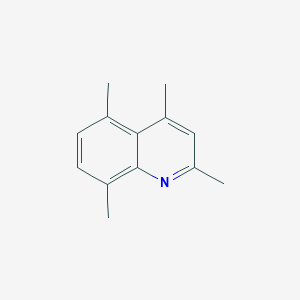 molecular formula C13H15N B1589993 2,4,5,8-四甲基喹啉 CAS No. 39581-63-0