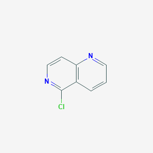molecular formula C8H5ClN2 B1589994 5-氯-1,6-萘啶 CAS No. 23616-32-2