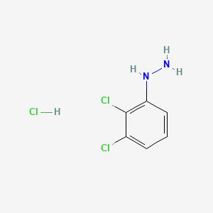 molecular formula C6H7Cl3N2 B1590000 2,3-二氯苯肼盐酸盐 CAS No. 21938-47-6