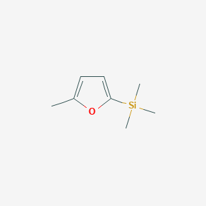 molecular formula C8H14OSi B1590007 Trimethyl(5-methylfuran-2-YL)silane CAS No. 55811-60-4