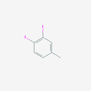 molecular formula C7H6I2 B159001 3,4-二碘甲苯 CAS No. 1608-47-5