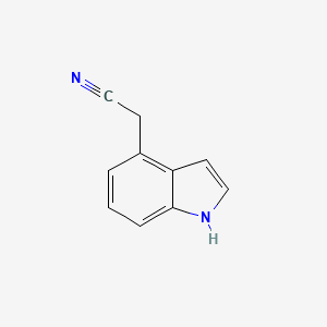 molecular formula C10H8N2 B1590011 2-(1H-吲哚-4-基)乙腈 CAS No. 30933-66-5