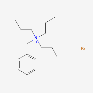molecular formula C16H28BrN B1590021 N-Benzyl-N,N-dipropylpropan-1-aminium bromide CAS No. 5350-75-4