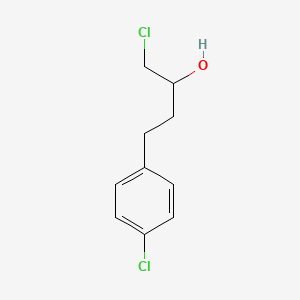 molecular formula C10H12Cl2O B1590026 1-Chloro-4-(4-chlorophenyl)-2-butanol CAS No. 59363-13-2