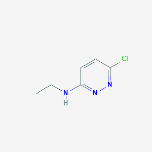 molecular formula C6H8ClN3 B1590027 6-氯-N-乙基吡啶并AZINE-3-胺 CAS No. 68588-39-6