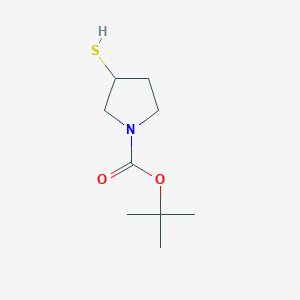 B1590038 tert-Butyl 3-mercaptopyrrolidine-1-carboxylate CAS No. 371240-66-3