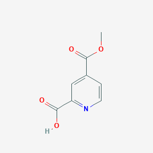 molecular formula C8H7NO4 B1590039 4-(甲氧基羰基)吡啶-2-甲酸 CAS No. 24195-03-7