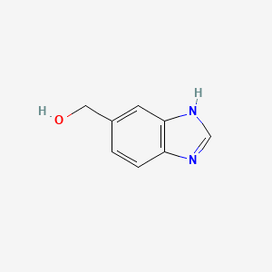 molecular formula C8H8N2O B1590048 1H-苯并咪唑-5-基甲醇 CAS No. 106429-29-2
