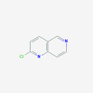 molecular formula C8H5ClN2 B1590049 2-氯-1,6-萘啶 CAS No. 23616-33-3