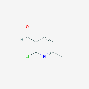 molecular formula C7H6ClNO B1590057 2-氯-6-甲基烟醛 CAS No. 91591-69-4