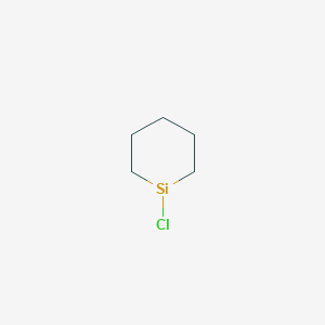 molecular formula C5H10ClSi B1590067 六氢硅杂环己烷，1-氯- CAS No. 18339-91-8