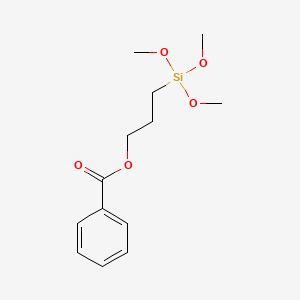 molecular formula C13H20O5Si B1590070 苯甲酰氧基丙基三甲氧基硅烷 CAS No. 76241-02-6