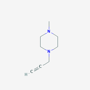 molecular formula C8H14N2 B1590098 1-甲基-4-(丙-2-炔-1-基)哌嗪 CAS No. 45813-02-3