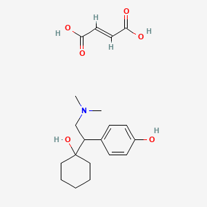 molecular formula C20H29NO6 B1590099 去甲文拉法辛富马酸盐 CAS No. 93414-04-1