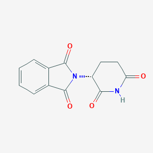 molecular formula C13H10N2O4 B015901 （+）-沙利度胺 CAS No. 2614-06-4