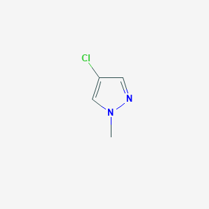 molecular formula C4H5ClN2 B1590106 4-氯-1-甲基-1H-吡唑 CAS No. 35852-81-4