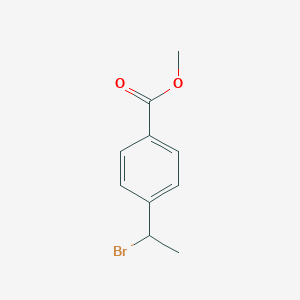 molecular formula C10H11BrO2 B1590121 4-(1-溴乙基)苯甲酸甲酯 CAS No. 16281-97-3