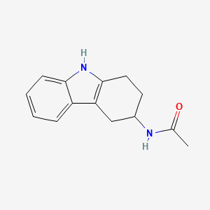 molecular formula C14H16N2O B1590123 N-(2,3,4,9-四氢-1H-咔唑-3-基)乙酰胺 CAS No. 60480-69-5