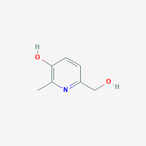 molecular formula C7H9NO2 B1590124 6-(羟甲基)-2-甲基吡啶-3-醇 CAS No. 4811-16-9