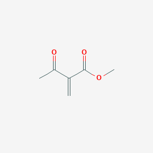 molecular formula C6H8O3 B1590155 2-甲叉基-3-氧代丁酸甲酯 CAS No. 4188-88-9
